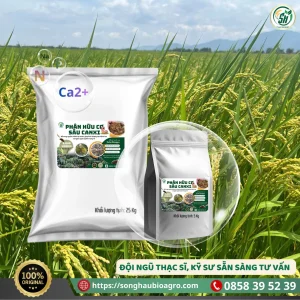 Phân hữu cơ sâu canxi (SH15, 25Kg)