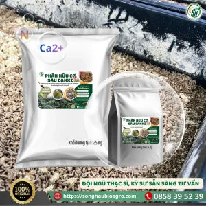 Phân hữu cơ sâu canxi (SH15, 25Kg)
