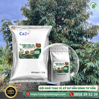 Phân hữu cơ sâu canxi (SH15, 25Kg)